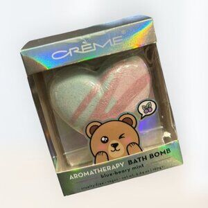 The Crème Shop Blue Beary Mint Aromatherapy Bath Bomb NIP